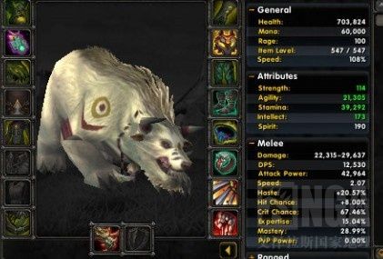 5.4魔兽测试服:熊德血量变化对比及天赋实测