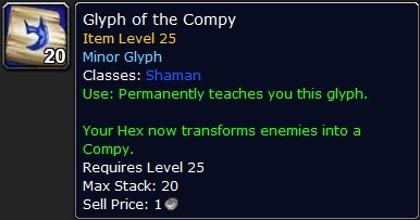 魔兽5.4补丁新增各职业海量趣味小型雕文一览