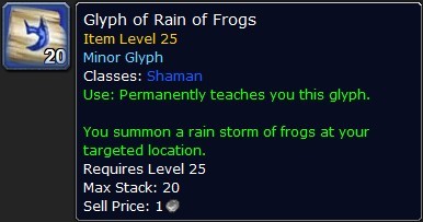 魔兽5.4补丁新增各职业海量趣味小型雕文一览