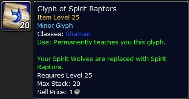 魔兽5.4补丁新增各职业海量趣味小型雕文一览